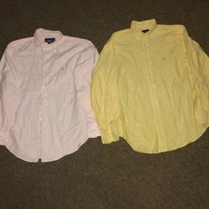 Two!!!! Ralph Lauren Polo Button Down Shirts